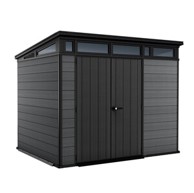 KETER Vrtna kućica Cortina 9×7, siva
