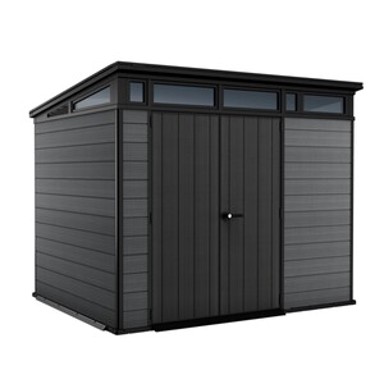 KETER Vrtna kućica Cortina 9×7, siva