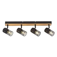 Reflektor, Metta, RA71154, E14, 4x max 40W, IP20, hrast