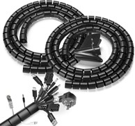 Romon spiralna cijev za kabele 22 mm X 3 m (2 komada) + 1 kopča