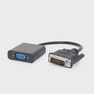 GEMBIRD Video adapter kabel A-DVID-VGAF-01, 0.2m, DVI-D na VGA (D-Sub), crni