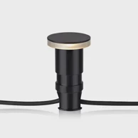 MARKSLOJD Garden 24 vanjska decklight top plate 60mm 3w black fixed led ip44 ma106935