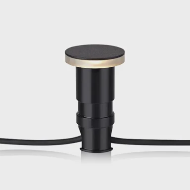 MARKSLOJD Garden 24 vanjska decklight top plate 60mm 3w black fixed led ip44 ma106935