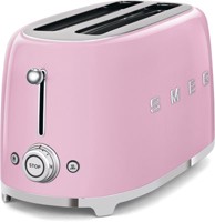 SMEG Toster TSF02PKEU, 950 W, 2 utora, roza
