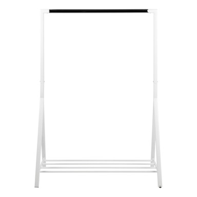 ACTONA Bijeli metalni stalak za odjeću Brent