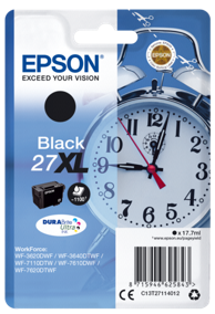 EPSON Tinta za printer DURABrite Ultra Ink 27 XL ink cartridge black T 2711