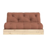 KARUP DESIGN Ciglasta/boja terakote sklopiva sofa 145 cm Flip, 145x98,5x83 cm