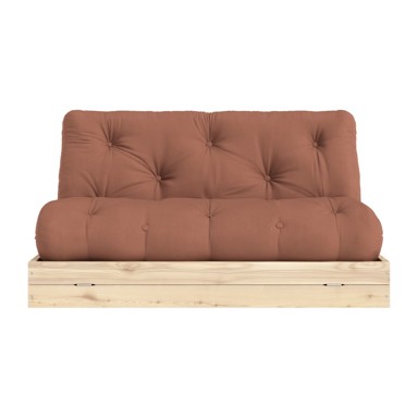KARUP DESIGN Ciglasta/boja terakote sklopiva sofa 145 cm Flip, 145x98,5x83 cm