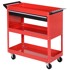 HOMESTAR Kolica za vrtni alat 82x35x76 cm, crvena