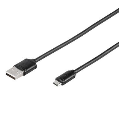 VIVANCO Kabel vivanco 35815, micro-usb, 1m, crni