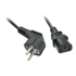 LINDY Strujni kabel 30334, tip A na IEC C13, 0,7 m, crni