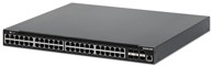 INTELLINET Mrežni preklopnik 562041, 48 x Gigabit Ethernet PoE+ + 6 x SFP+, upravljani L3, crni