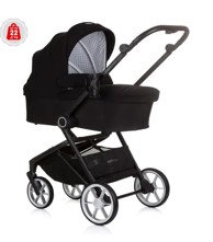 CHIPOLINO Dječja kolica Linea 3u1 - Obsidian
