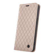 ONASI Preklopna torbica, Xiaomi Redmi Note 14 Pro, Karo, bež