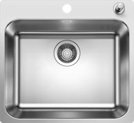BLANCO Sudoper Supra 500-IF/A, inox 18/10