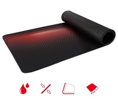 GENESIS Podloga za miš i tipkovnicu Carbon 500 Ultra Blaze 