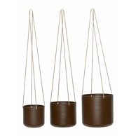 HÜBSCH Metalne viseće i zidne navlake za tegle u kompletu 3 kom ø 25 cm Bloom 