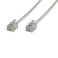Modularni kabel, RJ12, ravan, 6C6P, duljina 10 m