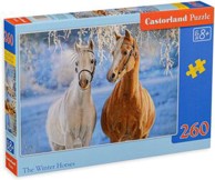 CASTORLAND Puzzle Zimski konji, 260 kom