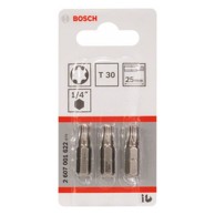 BOSCH Bit izvijača EXTRA-HART T30 3KOM 25MM