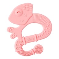CHICCO Grizalo silikon kameleon 2m+ rozo