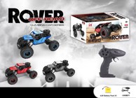 Auto na daljinsko upravljanje CRAWLER ROVER 1:16 R/C, crni