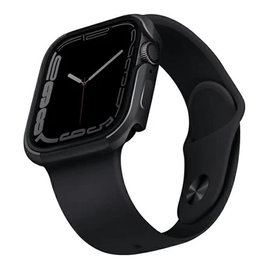 UNIQ Valencia futrola za Apple Watch, 44/45 mm, grafitna, 45MM-VALGRP
