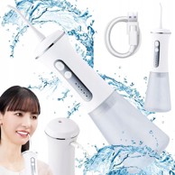 VERKGROUP Zubni irigator, bežični, 350 ml, USB, bijela