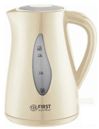 FIRST AUSTRIA Grijač vode, 1,7 L, 2200 W, krem