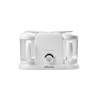 BEABA Babycook Plus, bijelo-srebrni