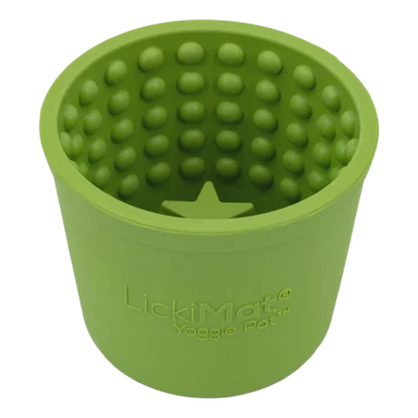 LICKIMAT Yoggie Pot, zelena