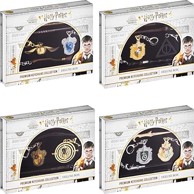 HARRY POTTER Metalna vrhunska kolekcija privjesaka za ključeve, Deluxe kutija, 6 paketa