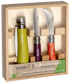 OPINEL Alat za vrt nožići Coloured Gardener Box 3 komada
