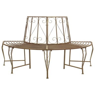 Klupa oko stabla za 4 osobe 160 × 80 × 89 cm, čelična