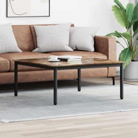 Stolić za kavu 100 x 100 x 45 cm konstruirano drvo, dimni hrast