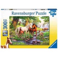 RAVENSBURGER Puzzle Horses by the Stream, 300 kom