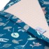 BABYMATEX Dvostrana pamučna deka 75 x 100 PRESTIGE, plava