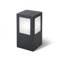 RENDL Zidna/podna lampa, Ponder 20, 230V, E27 18W, IP44, crna