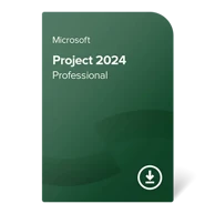 MICROSOFT Project Professional 2024, digitalni certifikat