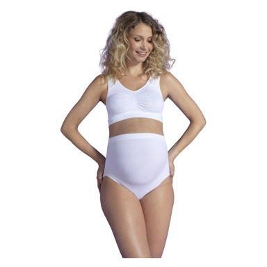 CARRIWELL Gaćice s potporom za trbuh, bijele, XL