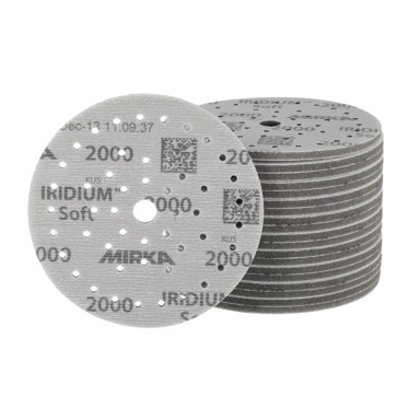 MIRKA Iridium Soft Multifit brusni papir, 150 mm, P600
