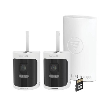 SWANN Sigurnosni komplet AllSecure 4K, 2 kamere, 64 GB SD