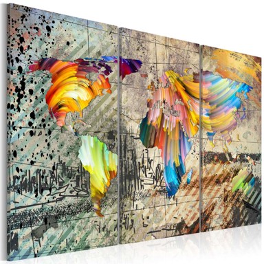 Slika World Full Of Colours 120x80