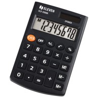ELEVEN Kalkulator SLD-200NR, komercijalni, 8 mjesta, crni