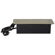 ORNO Produžni kabel sa 2 x Schuko utičnice + 2 x USB, ugradbena - OR-AE-13126(GS)/BR