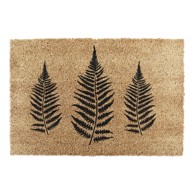 ARTSY DOORMATS Otirač od kokosovih vlakana 40x60 cm Fern Leaf