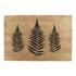 ARTSY DOORMATS Otirač od kokosovih vlakana 40x60 cm Fern Leaf 