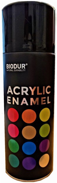 Akril en.biodur (400 ml)-9005 crna / sjajno crna