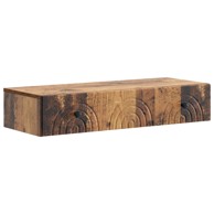 Zidni stol, 87,5 x 34,5 x 17 cm, staro drvo
