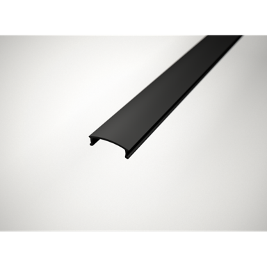 Difuzor za aluminijski profil, crni, 2m